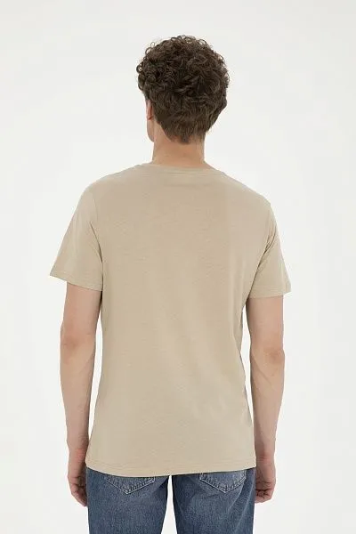 Футболка из хлопка с логотипом - G081SZ0110TS01IY024 Футболка муж. (VR183, 3XL)