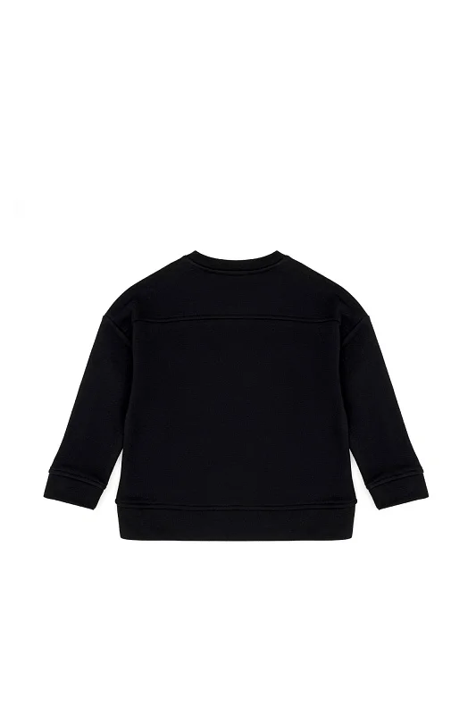 Свитшот с нашивкой для девочек - G084SZ0820CANBYKIDS23K-E Толстовка жен. детс. (VR046, 9_10)