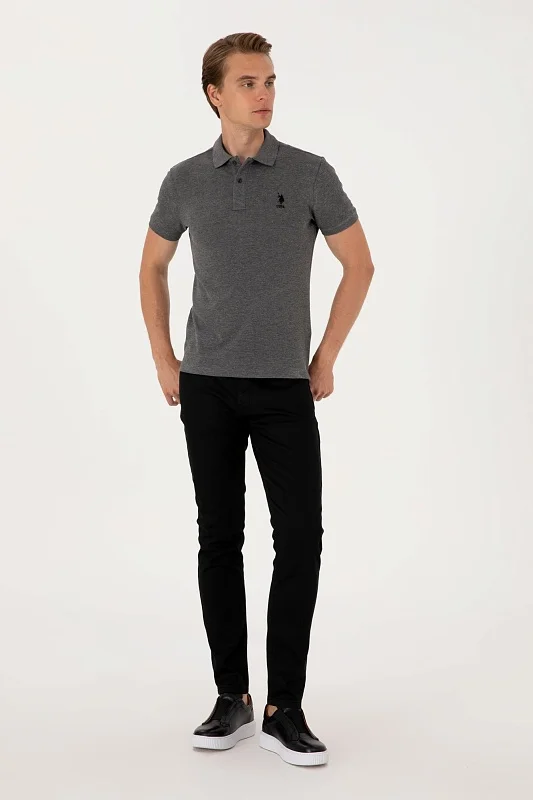 Футболка-поло из хлопка с логотипом - G081SZ0110TP04IY025 Футболка муж. (VR081, 3XL)