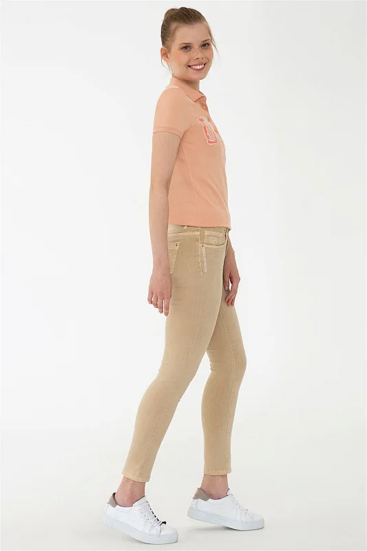 Джинсы зауженные - G082SZ0780LINORE21Y Брюки жен. (VR085, 42)