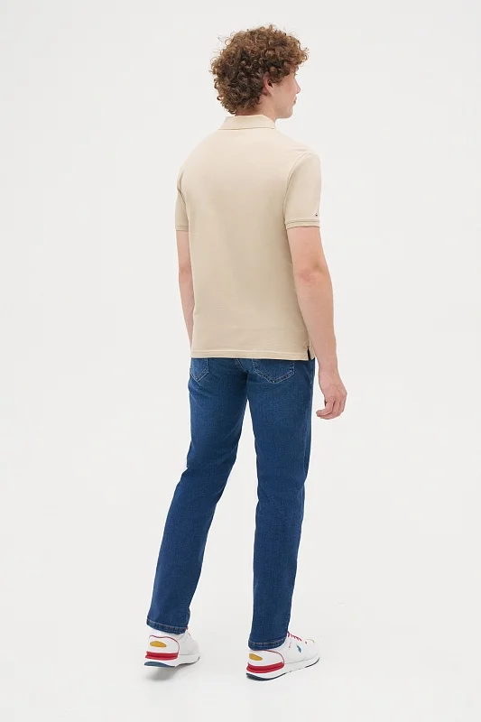 Футболка-поло из хлопка - G081SZ0110TP10IY024 Футболка муж. (VR183, XS)