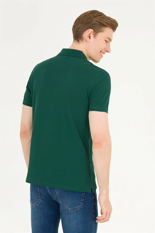 Футболка-поло из хлопка - G081SZ0110TP04IY023 Футболка муж. (VR079, XS)