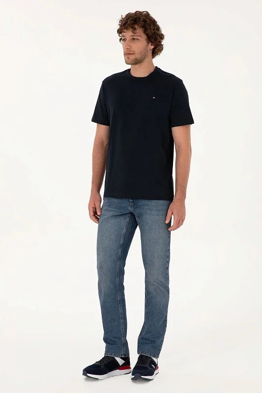 Футболка из хлопка с логотипом - G081SZ0110TS03SK025 Футболка муж. (VR100, 2XL)