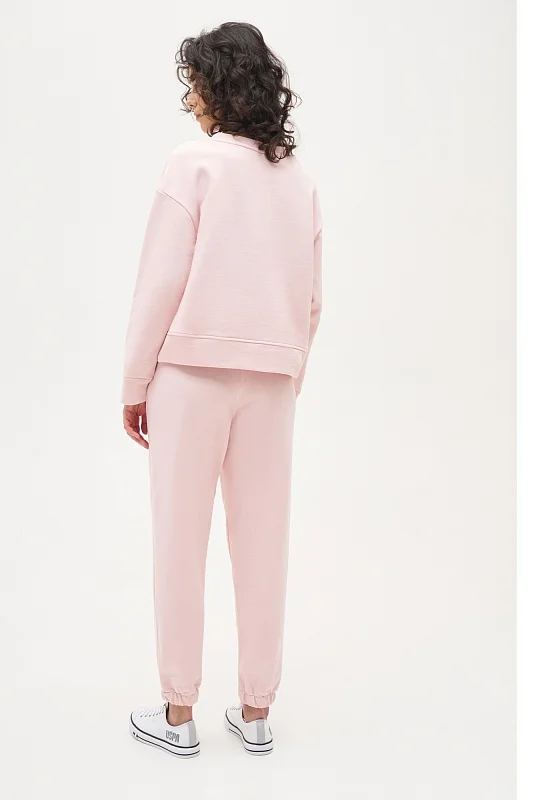 Спортивные брюки однотонные - G082SZ0OP0ART_FERTO_IY25 Брюки спорт. жен. (VR042, XS)