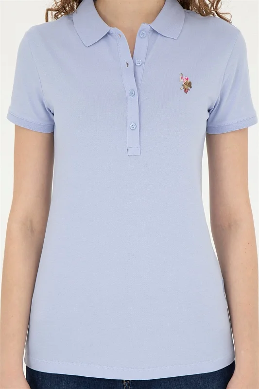 Футболка-поло из хлопка - G082SZ0110TP0123-CLR Футболка жен. (VR212, XS)
