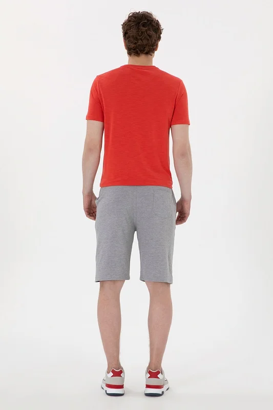 Шорты спортивные на кулиске - G081SZ0OS0MARKOIY025 Брюки спорт. муж. (VR086, S)