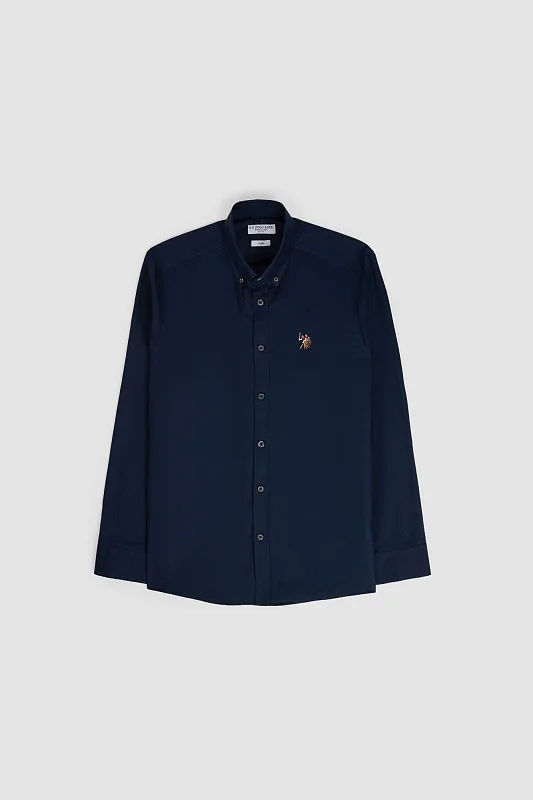 Рубашка из хлопка - G081SZ0040CEDCOLOR026Y Сорочка муж. (VR033, M)