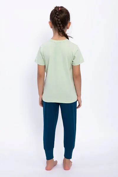 Пижама из хлопка с принтом для девочек - G084SZ0HF0US1040-G Костюм дом. жен. детс. (YESL, 12-18)