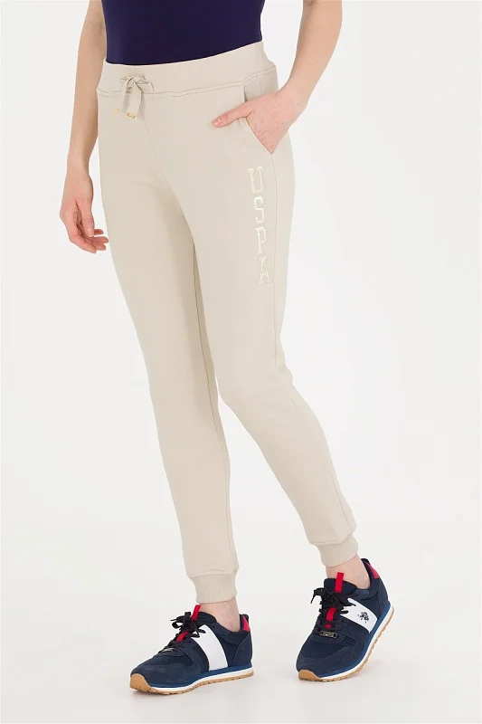 Спортивные брюки на манжетах - G082SZ0OP0PT0123 Брюки спорт. жен. (VR049, 2XS)