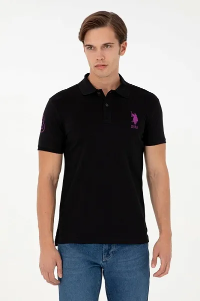 Футболка-поло из хлопка - G081SZ0110JIROIY024 Футболка муж. (VR046, 5XL)