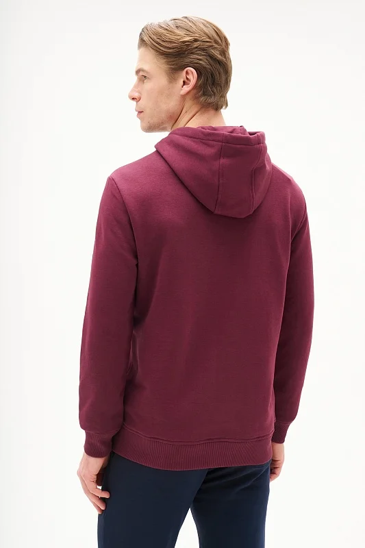 Худи с однотонным логотипом - G081SZ0820ART_OUTGUYSK25 Толстовка муж. (VR177, S)
