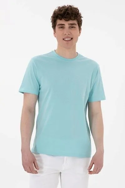 Футболка из хлопка с надписью - G081SZ0110GASTON Футболка муж. (VR007, XS)