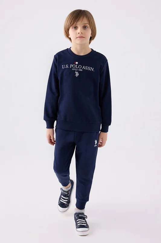 Свитшот и спортивные брюки для мальчиков - G083SZ0HF0US1936 Костюм дом. муж. детс. (VR033, 6_7)
