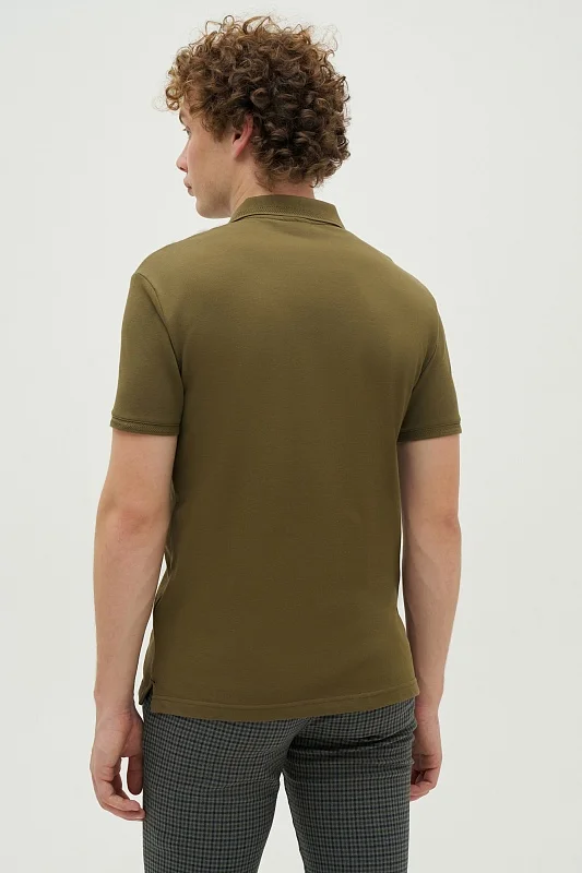Футболка-поло из хлопка - G081SZ0110TP04SK023-R Футболка муж. (VR027, XS)