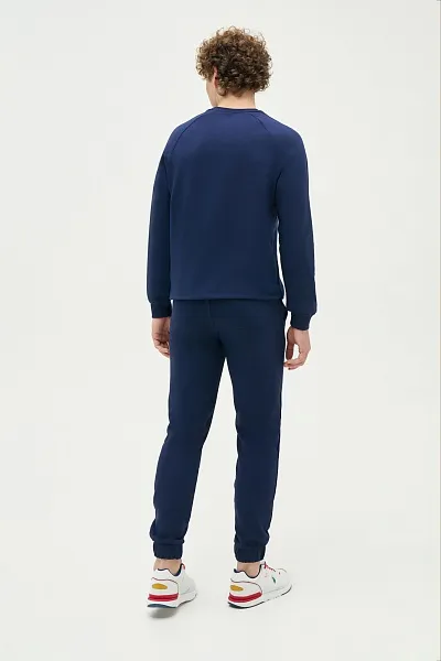 Спортивные брюки на манжетах - G081SZ0OP0EROL-R Брюки спорт. муж. (VR033, XS)