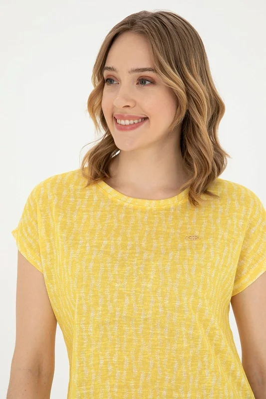 Футболка с узором - G082SZ0110PACEY Футболка жен. (VR044, XS)