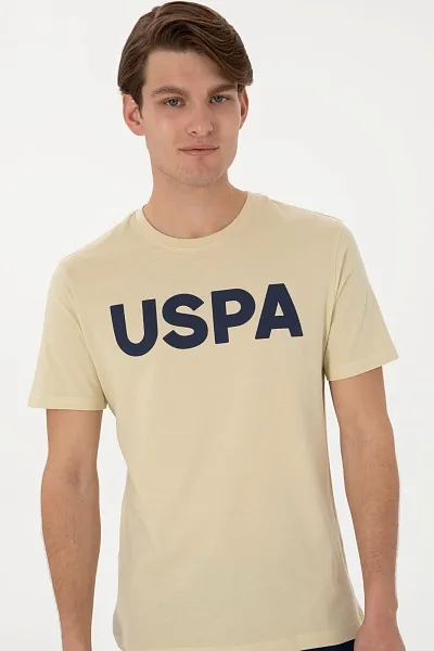 Футболка из хлопка с надписью - G081SZ0110GEARTIY025 Футболка муж. (VR183, L)