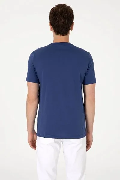 Футболка из хлопка с принтом - G081SZ0110SENKA Футболка муж. (VR059, XS)