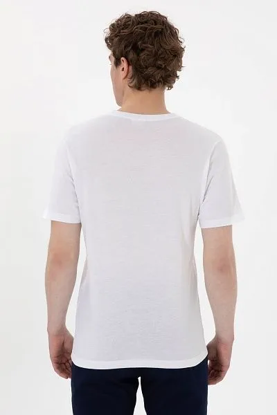 Футболка из хлопка с надписью - G081SZ0110GASTON Футболка муж. (VR013, M)