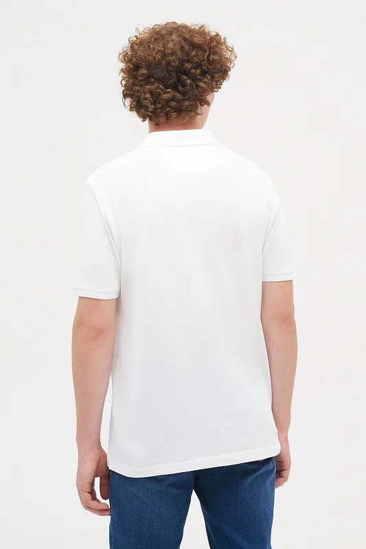 Футболка-поло из хлопка - G081SZ0110RANJAIY024_R Футболка муж. (VR013, XL)