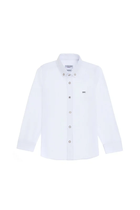 Рубашка из хлопка прямая для мальчиков - G083SZ0040CEDCOLORKIDS25Y_P Сорочка муж. детс. (VR013, 3_4)