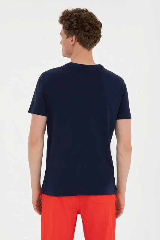 Футболка из хлопка с логотипом - G081SZ0110TS01IY024 Футболка муж. (VR033, L)