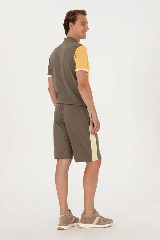 Шорты спортивные на кулиске - G081SZ0OS0PANKA Брюки спорт. муж. (VR052, XS)