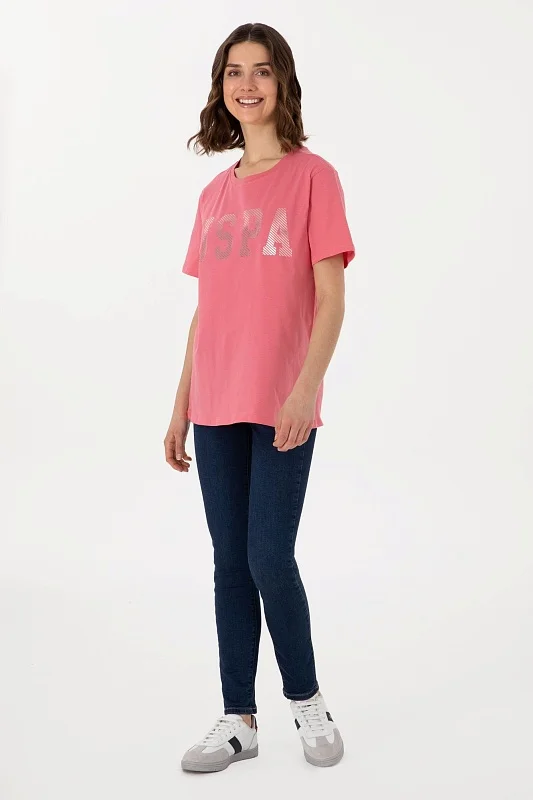 Футболка из хлопка с принтом - G082SZ0110SEANIY025 Футболка жен. (VR167, S)
