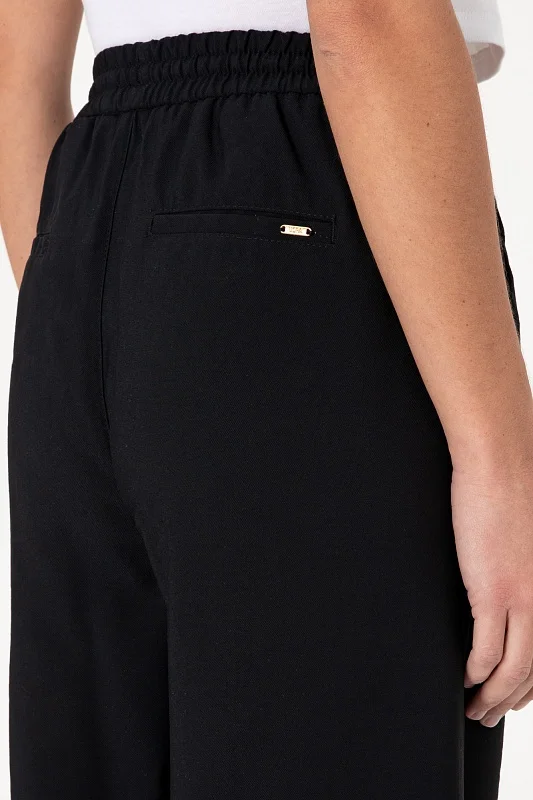 Брюки на кулиске широкие - G082SZ0780ECOLE Брюки жен. (VR046, 42)