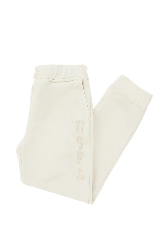 Спортивные брюки с нашивкой для девочек - G084SZ0OP0RT01_SK024 Брюки спорт. жен. детс. (VR071, 12_13)