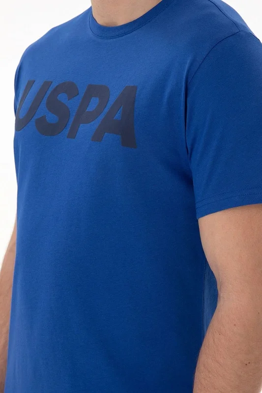 Футболка из хлопка с надписью - G081SZ0110GEARTIY025 Футболка муж. (VR045, XL)