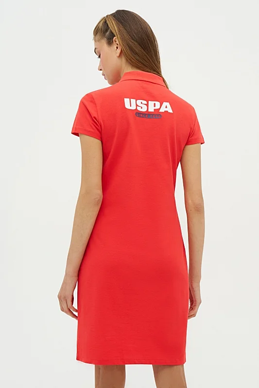 Платье-поло мини из хлопка - G082SZ0750R_MUPTISE Платье жен. (VR030, XS)
