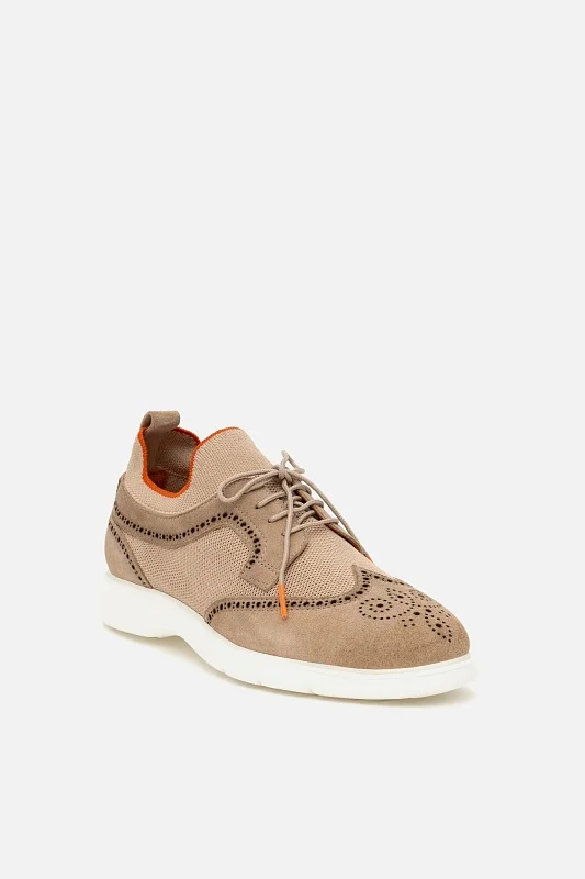 Кроссовки комбинированные кожаные с перфорацией - S081SZ0330Y24MONO Обувь муж. (VR011, 45)