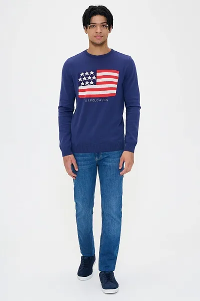 Джемпер из хлопка - G081SZ0TK0REO Кофта муж. (VR033, XL)