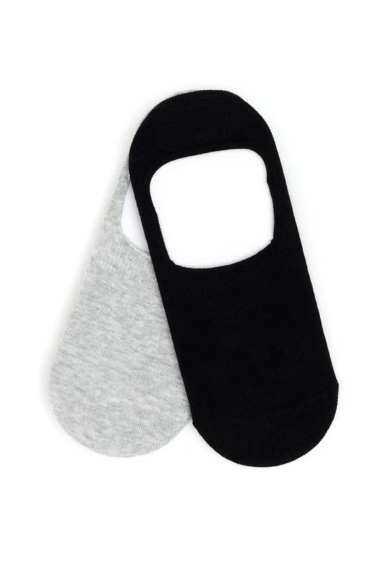 Подследники хлопковые, 2 пары - A082SZ013P03NOPEIY24 Носки жен. (VR046)