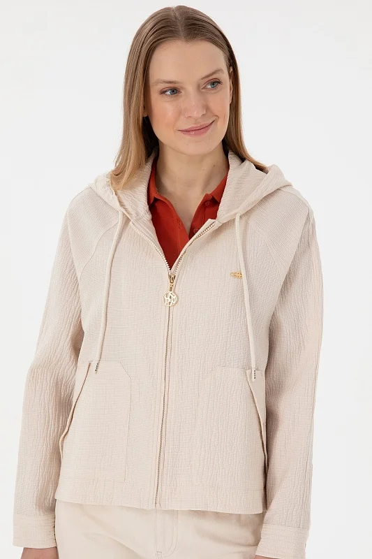 Ветровка с несъемным капюшоном - G082SZ0040TABITA Сорочка жен. (VR049, 34)