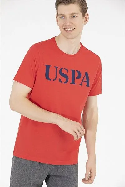 Футболка из хлопка с надписью - G081SZ0110GEARTIY023 Футболка муж. (VR171, XS)