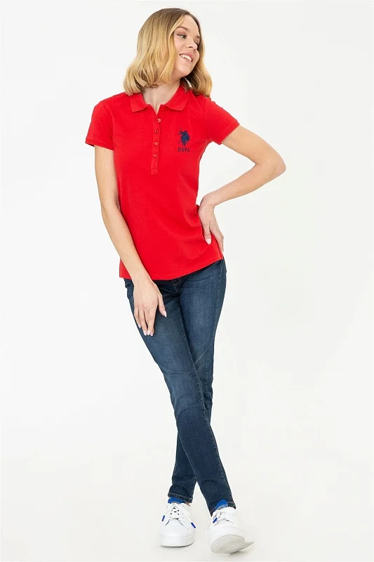 Футболка-поло из хлопка - G082SZ0110MTS0221-011 Футболка жен. (VR097, XS)