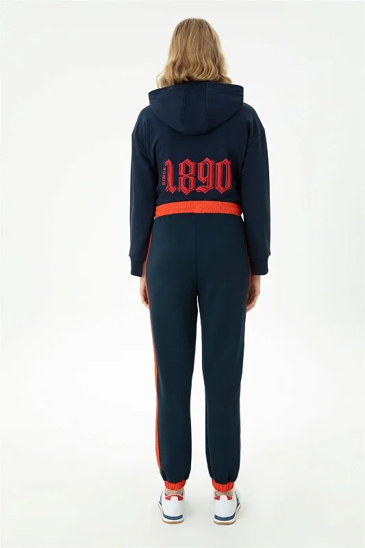 Спортивные брюки на манжетах зауженные - G082SZ0OP0NICE-S Брюки спорт. жен. (VR033, M)
