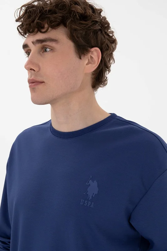 Свитшот с вискозой с логотипом - G081SZ0820ZUNA Толстовка муж. (VR059, XL)