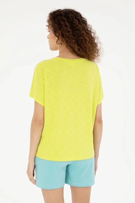Футболка из модала с надписью - G082SZ0110PEXI_S Футболка жен. (VR087, M)