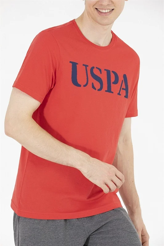 Футболка из хлопка с надписью - G081SZ0110GEARTIY023 Футболка муж. (VR171, XS)