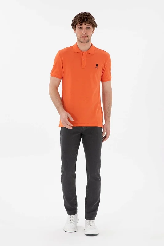Футболка-поло из хлопка с логотипом - G081SZ0110TP04IY025 Футболка муж. (VR039, XS)