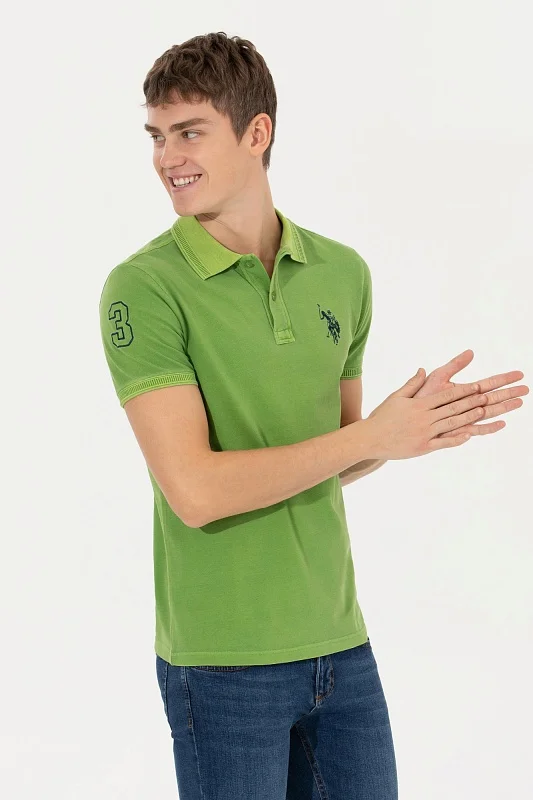 Футболка-поло из хлопка - G081SZ0110TJ01IY022 Футболка муж. (VR020, XS)
