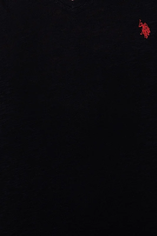 Футболка из хлопка с V-образным вырезом - G081SZ0110TAROIY022 Футболка муж. (VR046, S)