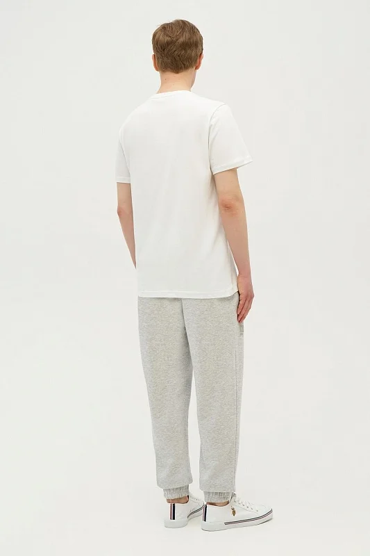 Футболка из хлопка с надписью - G081SZ0110PALI Футболка муж. (VR013, S)