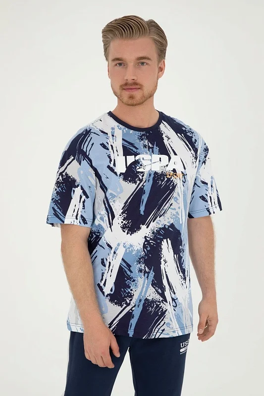 Футболка из хлопка с надписью - G081SZ0110DAGAS Футболка муж. (VR013, M)