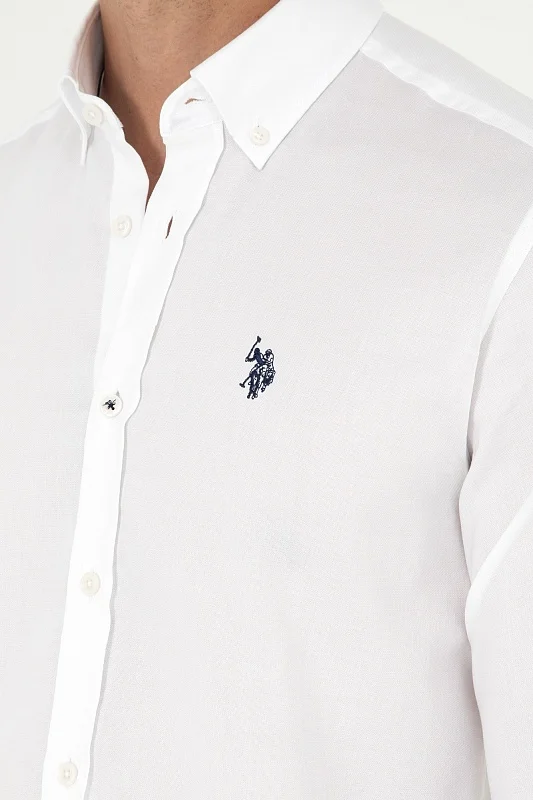 Рубашка из хлопка приталенная - G081SZ0040CEDRO024K Сорочка муж. (VR013, XL)