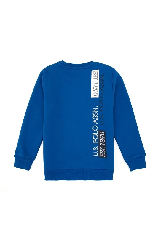 Свитшот и спортивные брюки хлопковые для мальчиков - G083SZ0HF0US2216 Костюм дом. муж. детс. (VR077, 7_8)