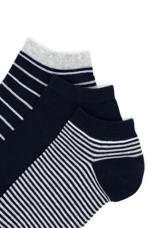 Носки короткие, 3 пары - A081SZ013P02BAGINS Носки муж. (VR033)